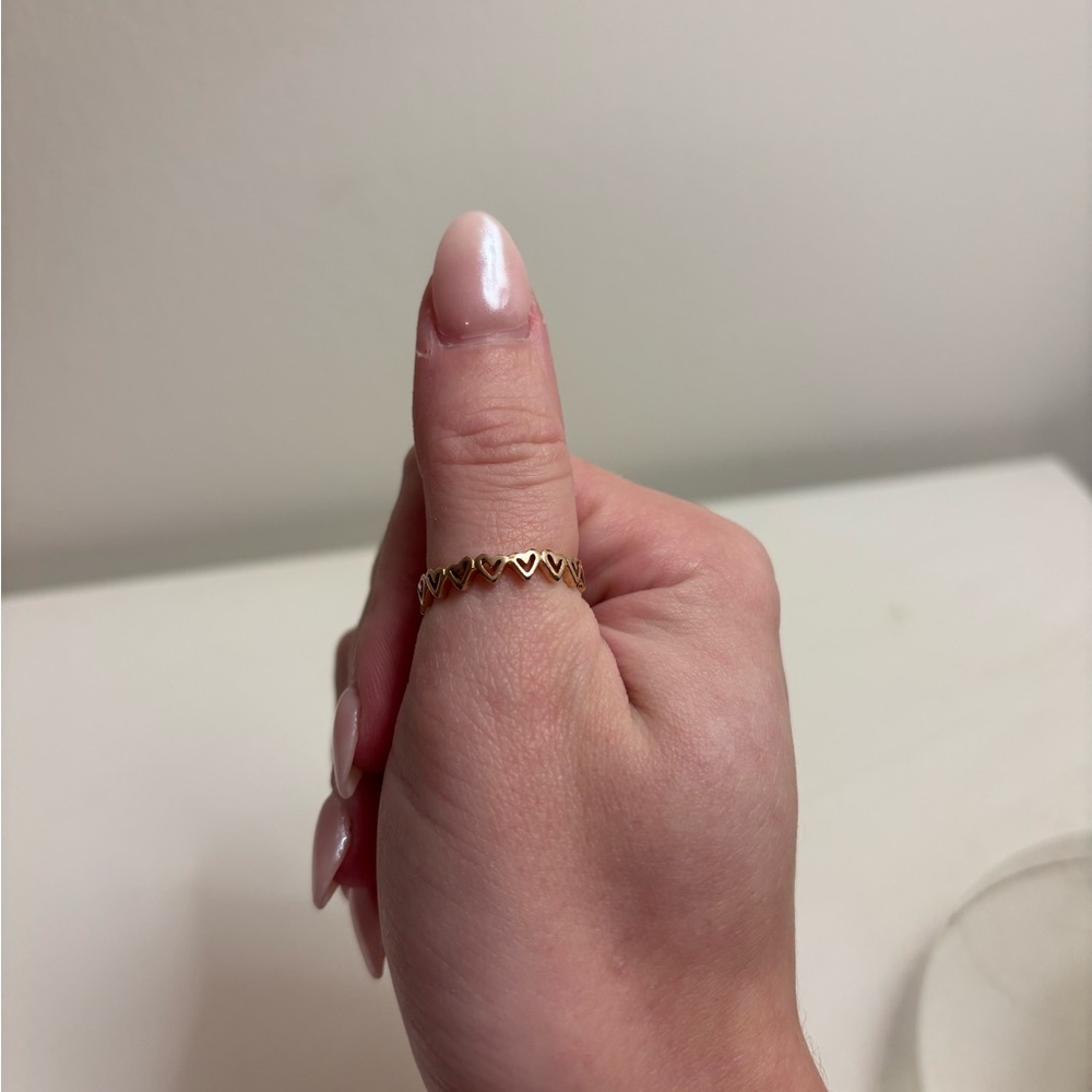 Pandora rose gold ring